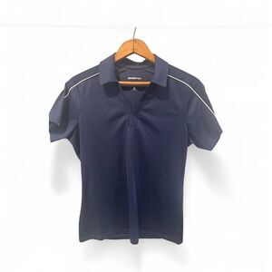 Sport-Tek Women's Piped Polo Navy Blue New without Tag